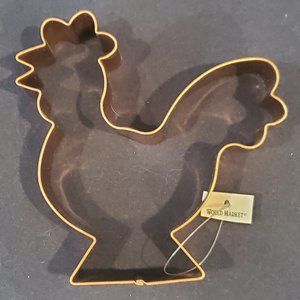 NWT Copper Cookie Cutter - Chicken - Larger sized